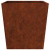 vidaXL Garden Planter 50x50x50 cm Weathering Steel