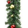 vidaXL Christmas Garland Decorated with Baubles 10 m