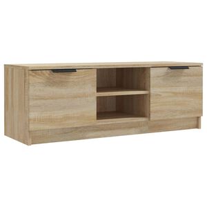 vidaXL TV Cabinet | Sonoma Oak | Engineered Wood | Medium | Storage | TV Cabinet