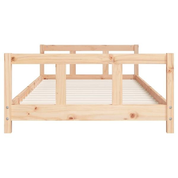 vidaXL Kids Bed Frame 90x190 cm Solid Wood Pine