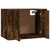 vidaXL Wall-mounted TV Cabinets 3 pcs Smoked Oak 57x34.5x40 cm