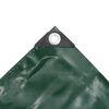 vidaXL Tarpaulin 650 g/m² 4x4 m Green