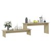 vidaXL TV Cabinet Sonoma Oak 180x30x43 cm Engineered Wood