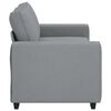 vidaXL 2-Seater Sofa&nbsp;Light Grey 180x77x82 cm Fabric