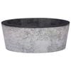 vidaXL Sink Black &Oslash;40x15 cm Marble