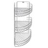 Wall Mounted Metal Shower Corner Shelf 3-Tier