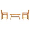 vidaXL Garden Lounge Set Brown Solid Acacia wood