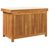 vidaXL Outdoor Cushion Box 90x50x60.5 cm Solid Wood Acacia