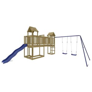 vidaXL Outdoor Playset Impregnated Wood Pine