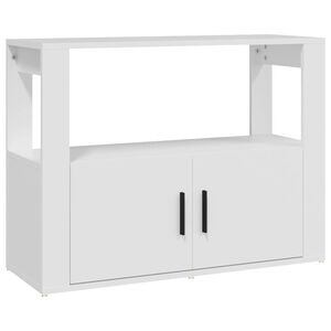 vidaXL Sideboard | White | Engineered wood | Medium | Sideboard | Rectangular