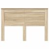 vidaXL Headboard with Headboard Sonoma Oak 150 cm Engineered Wood