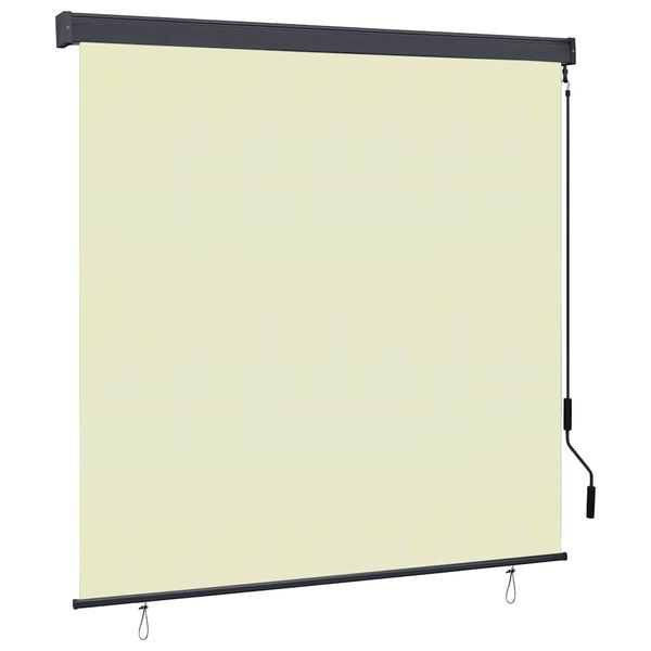 vidaXL Outdoor Roller Blind 170x250 cm Cream