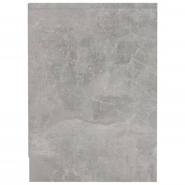 vidaXL TV Cabinet Concrete Grey 102x37.5x52.5 cm Engineered Wood