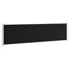 vidaXL Patio Retractable Side Awning 600x160 cm Black
