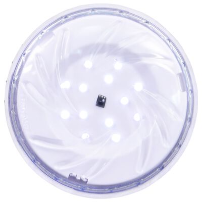 vidaXL Submersible Floating Pool LED Lamp with Remote Control White