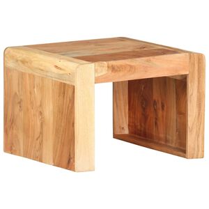 vidaXL Side Table 43x40x30 cm Solid Acacia Wood