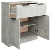 vidaXL Sideboard Concrete Grey 60x30x70 cm Engineered Wood