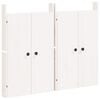 vidaXL Outdoor Kitchen Doors 2 pcs White 50x9x82 cm Solid Wood Pine