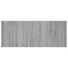 vidaXL Bed Headboard Grey Sonoma 200x1.5x80 cm Engineered Wood
