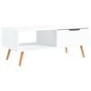 vidaXL Coffee Table | White | Engineered wood, MDF | Medium | Coffee Table