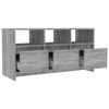 vidaXL TV Cabinet Grey Sonoma 102x37.5x52.5 cm Engineered Wood