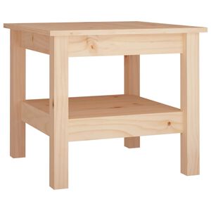 vidaXL Coffee Table | Natural Wood | Solid Pine Wood | Medium | Coffee Table