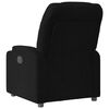 vidaXL Electric Recliner Chair Black Fabric
