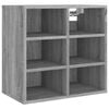 vidaXL Shoe Cabinets 2 pcs Grey Sonoma 52.5x30x50 cm