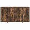 vidaXL Sideboard Smoked Oak 135 x 41 x 75 cm Engineered Wood
