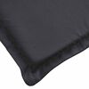 vidaXL Sun Lounger Cushion Black 180x60x4 cm Oxford Fabric