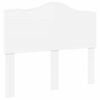 vidaXL Headboard White Engineered wood