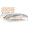 vidaXL Bed Frame without Mattress 150x200 cm King Size Solid Wood