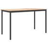 vidaXL Bar Table 180 x 90 x 105 cm Solid Pine Wood Natural Rectangular