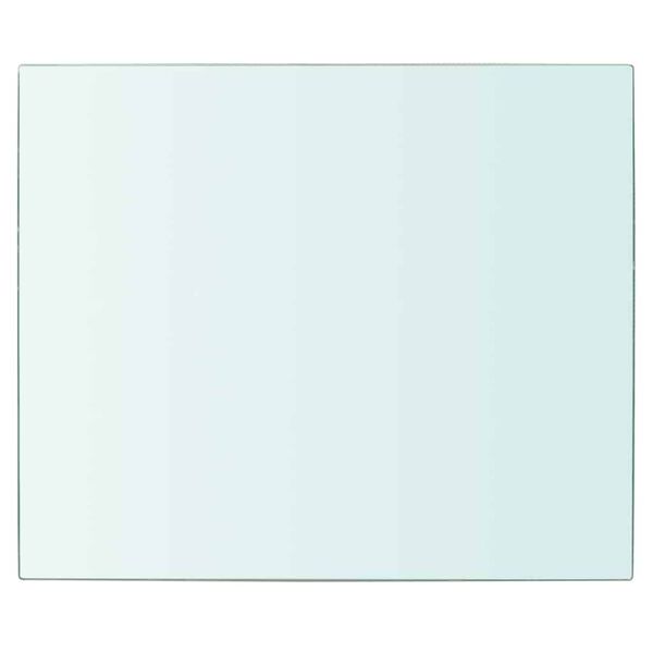 vidaXL Shelf Panel Glass Clear 30x25 cm