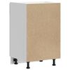 vidaXL Kitchen Base Cabinet Porto High Gloss White Engineered Wood