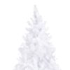 vidaXL Artificial Pre-lit Christmas Tree 300 cm White