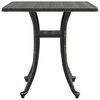 vidaXL Garden Table Bronze 53x53x53 cm Cast Aluminium