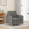 vidaXL Sofa Chair Dark Grey 60 cm Fabric