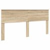 vidaXL Headboard Sonoma Oak Engineered wood