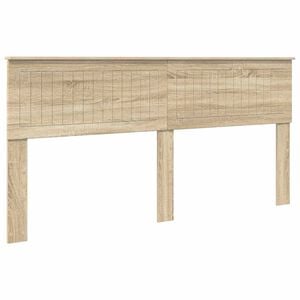 vidaXL Headboard Sonoma Oak Engineered wood