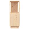 vidaXL Book Cabinet/Room Divider 80x25x70 cm Solid Wood Pine