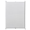 Plisse Blind 60x125cm White Pleated Blind