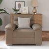 vidaXL Sofa Chair Cappuccino 60 cm Faux Leather