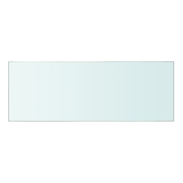 vidaXL Shelves 2 pcs Panel Glass Clear 40x12 cm