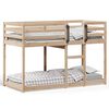 vidaXL Bunk Bed without Mattress 90x190 cm Solid Wood Pine
