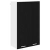 vidaXL Hanging Cabinet Black Oak 60 x 31 x 100 cm Engineered Wood