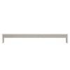 vidaXL Monitor Stand White 100x27x15 cm Solid Wood Pine