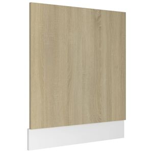 vidaXL Dishwasher Panel | Sonoma Oak | Engineered Wood | Medium | Durable
