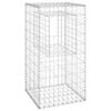 vidaXL Gabion Basket Post 50x50x100 cm Iron