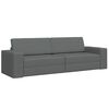vidaXL Sofa Bed 200cm Dark Grey Fabric
